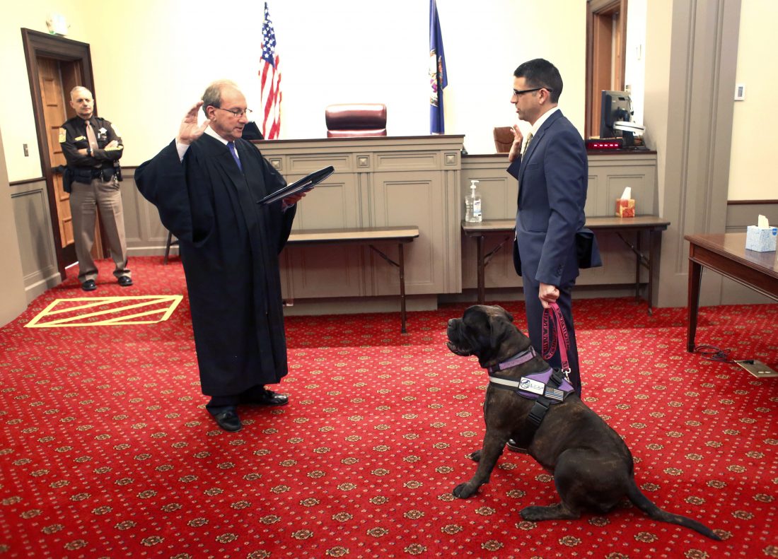 Courthouse ‘comfort’ dogs aid witnesses in criminal cases - The Express